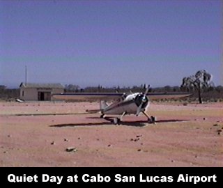 Quiet Day at Cabo San Lucas Airport